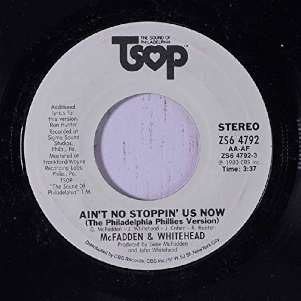 MCFADDEN & WHITEHEAD - ain't no stoppin' us now / same